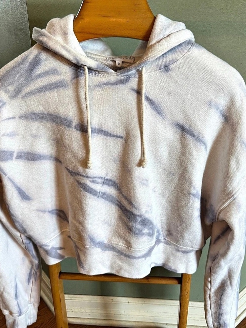 Good American Cropped & Cool Hoodie